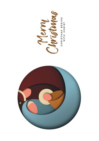 Christmas Cards contemporary design (HF2)