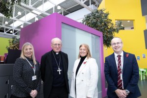 Bishop Tom Williams blesses school support centre for students with mental health needs