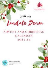 The calendar for Advent and Christmas 2023-24 “Laudate Deum”