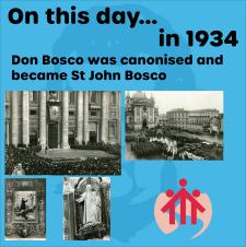 90th Anniversary of the Canonisation of St John Bosco