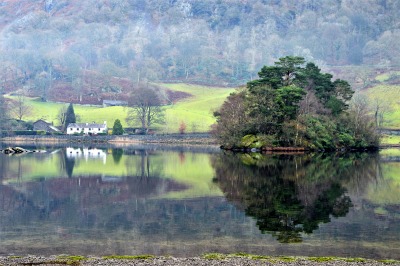 Greetings Card: Rydal Water 2Reflection