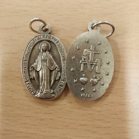 Mary Help of Christians Medallion