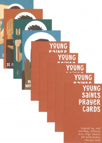 Young Saints Prayer Cards (5)