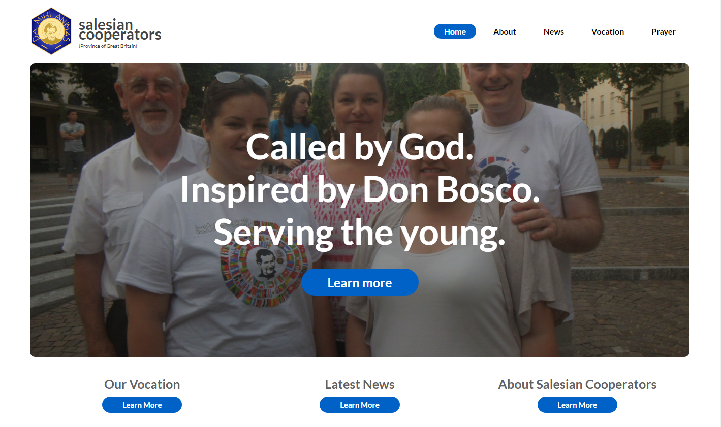 Salesian Cooperators GBR launch new website