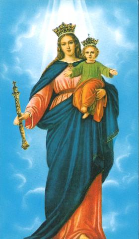 Mary Help of Christians Picture Card
