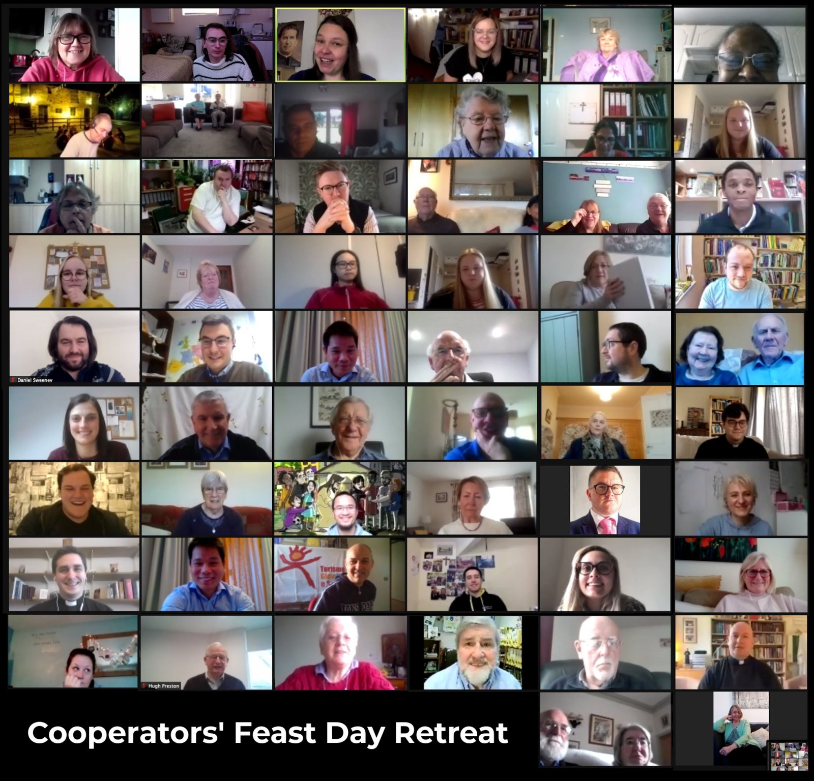 Salesian Family across Europe joined GBR Cooperators online for Feast