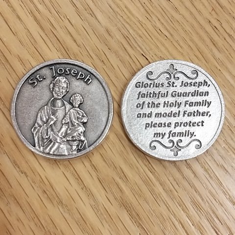 St Joseph Pocket Medallion