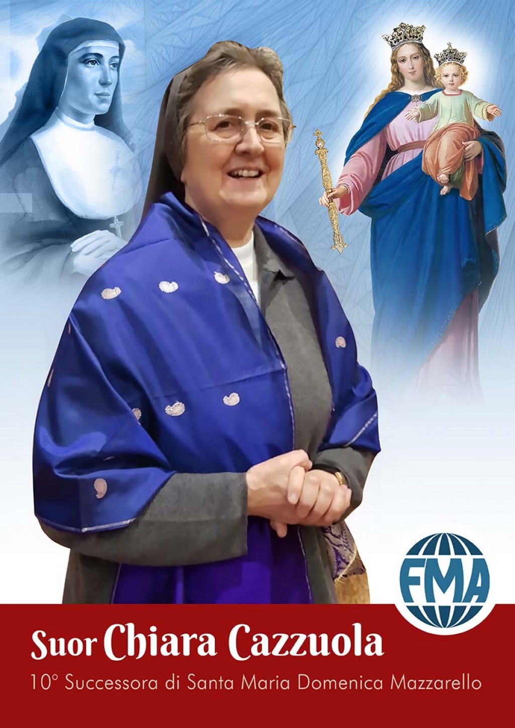Sr Chiara Cazzuola FMA elected New Mother General of Daughters of Mary Help of Christians