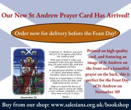 St Andrew's Prayer Cards