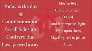 Commemoration of all deceased Salesian confrere