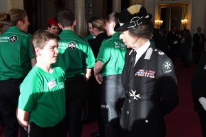 Thornleigh Student receives award at Buckingham Palace
